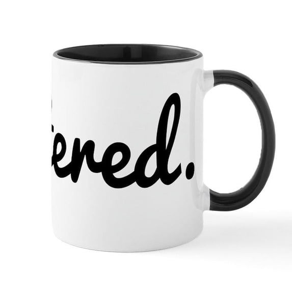 CafePress - Unfiltered - 11 oz Ceramic Mug - Novelty Coffee Tea Cup