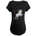 thumbnail image 1 of CafePress - Unicorn Cupcakes Maternity Dark T Shirt - Maternity Dark T-Shirt, 1 of 3