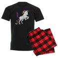 thumbnail image 1 of CafePress - Unicorn Cupcakes Men's Dark Pajamas - Men's Dark Loose Fit Cotton Pajama Set, 1 of 7
