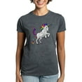 thumbnail image 1 of CafePress - Unicorn Cupcakes Women's Classic T Shirt - Women's Traditional Fit Dark T-Shirt, 1 of 4