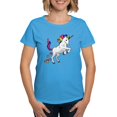 thumbnail image 1 of CafePress - Unicorn Cupcakes Women's Classic T Shirt - Women's Traditional Fit Dark T-Shirt, 1 of 4