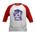 thumbnail image 1 of CafePress - Unicorn Graduate Cute School Kids Baseball T Shirt - Kids Cotton Baseball Jersey, 3/4 Sleeve Shirt, 1 of 4