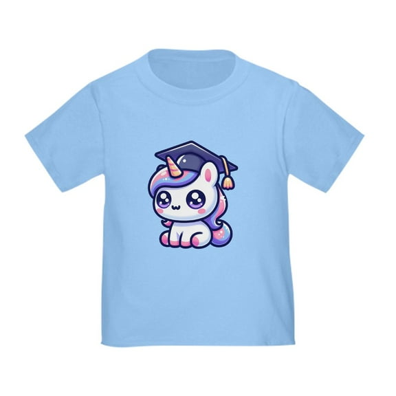 CafePress - Unicorn Graduate Cute School Toddler T Shirt - Cute Toddler T-Shirt, 100% Cotton