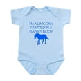 thumbnail image 1 of CafePress - Unicorn Trapped In A Babys Body Body Suit - Baby Light Bodysuit, Size Newborn - 24 Months, 1 of 4