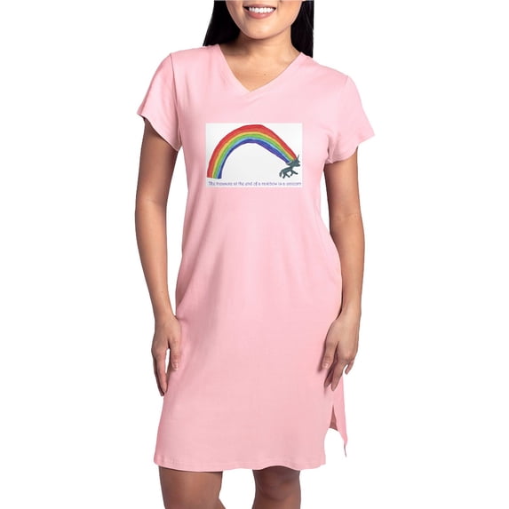 CafePress - Unicorns = Rainbow Treasure T Shirt - Women's Nightshirt