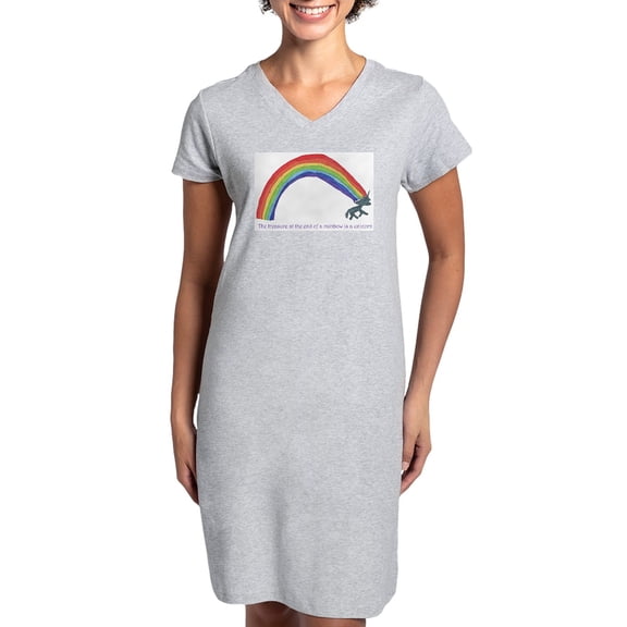 CafePress - Unicorns = Rainbow Treasure T Shirt - Women's Nightshirt