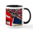 thumbnail image 1 of CafePress - Union Jack Telephone Booth Mugs - 11 oz Ceramic Mug - Novelty Coffee Tea Cup, 1 of 4