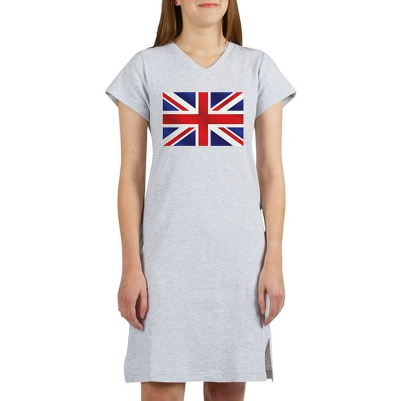 CafePress - Union Jack UK Flag T Shirt - Women's Nightshirt