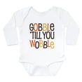 thumbnail image 1 of CafePress - Unique Funny Gobble Til You Wobble Body Suit - Long Sleeve Cotton Baby Bodysuit, 1 of 4