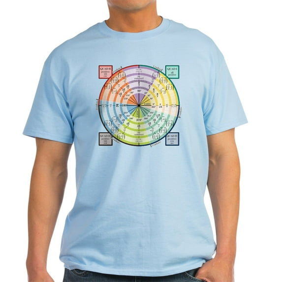 CafePress - Unit Circle Light T Shirt - Men's Classic Graphic T-Shirt