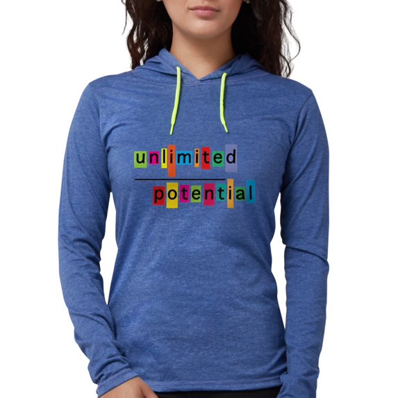 CafePress - Unlimited Potential - Womens Hooded Shirt