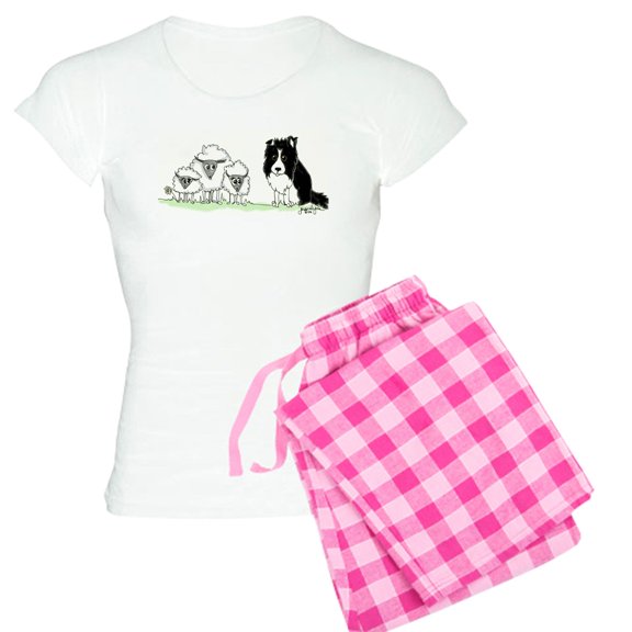CafePress - Women's Light Pajamas - Women's Short Sleeve Print T-Shirt and Pants Light Cotton Pajama Set