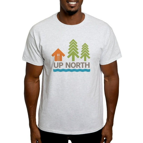 CafePress - Up North T Shirt - Men's Classic Graphic T-Shirt