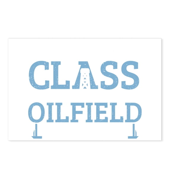 CafePress - Upper Class Oilfield Tras - Postcards (Package of 8)