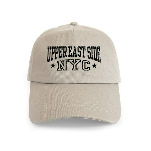 CafePress - Upper East Side NYC Cap - Adjustable 100% Brushed Unisex Casual Cotton Baseball Cap, Beige, 1