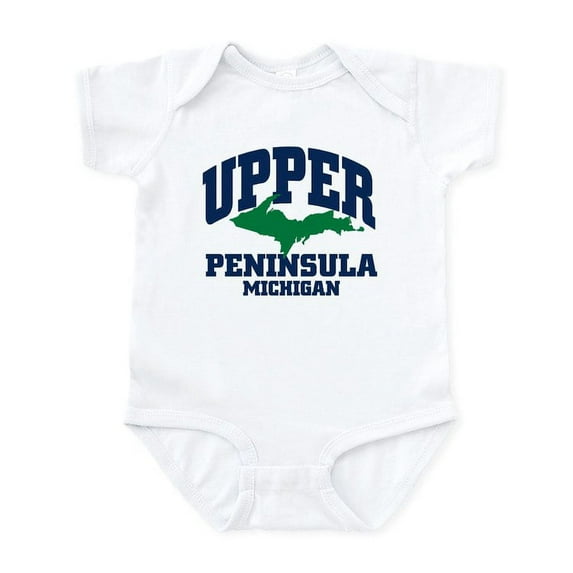 CafePress - Upper Peninsula Infant Bodysuit - Baby Light Bodysuit, Size Newborn - 24 Months