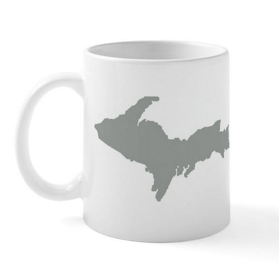 CafePress - Upper Peninsula Mug - 11 oz Ceramic Mug - Novelty Coffee Tea Cup