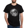 thumbnail image 1 of CafePress - Urban Peace Sign Sketch Dark T Shirt - Men's Classic Graphic Cotton T-Shirt, 1 of 4