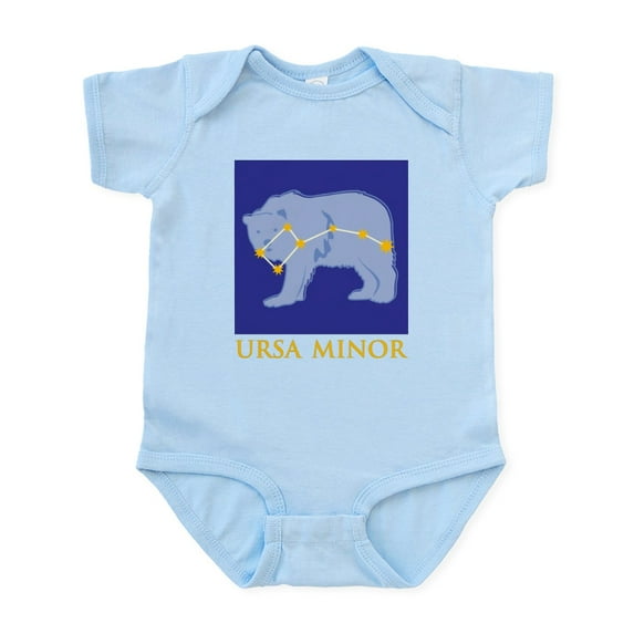 CafePress - Ursa Minor Constellation Infant Bodysuit - Baby Light Bodysuit, Size Newborn - 24 Months