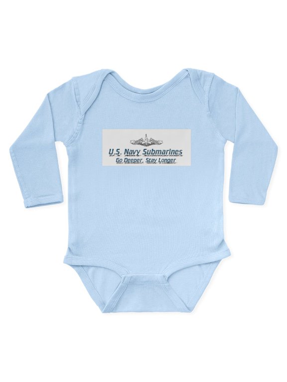 - Us_Navy_Submarines3 Body Suit - Long Sleeve Cotton Baby Bodysuit