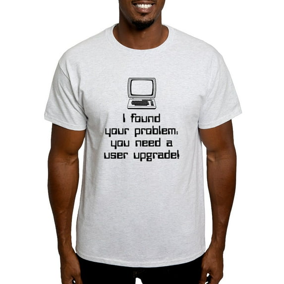 CafePress - User Upgrade Light T Shirt - Men's Classic Graphic T-Shirt