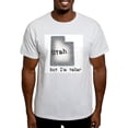 thumbnail image 1 of CafePress - Utah, But Im Taller Blue T Shirt - Men's Classic Graphic T-Shirt, 1 of 4