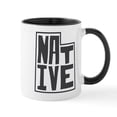 thumbnail image 1 of CafePress - Utah Native - 11 oz Ceramic Mug - Novelty Coffee Tea Cup, 1 of 4
