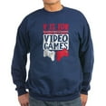 thumbnail image 1 of CafePress - V Is For Video Games Valentines Day Gam Sweatshirt - Classic Crew Neck Sweatshirt, 1 of 4