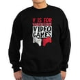 thumbnail image 1 of CafePress - V Is For Video Games Valentines Day Gam Sweatshirt - Classic Crew Neck Sweatshirt, 1 of 4