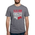thumbnail image 1 of CafePress - V Is For Video Games Valentines Day Gamer T Shirt - Mens Tri-blend T-Shirt, 1 of 4