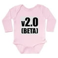 thumbnail image 1 of CafePress - V2.0_Beta Body Suit - Long Sleeve Cotton Baby Bodysuit, 1 of 4