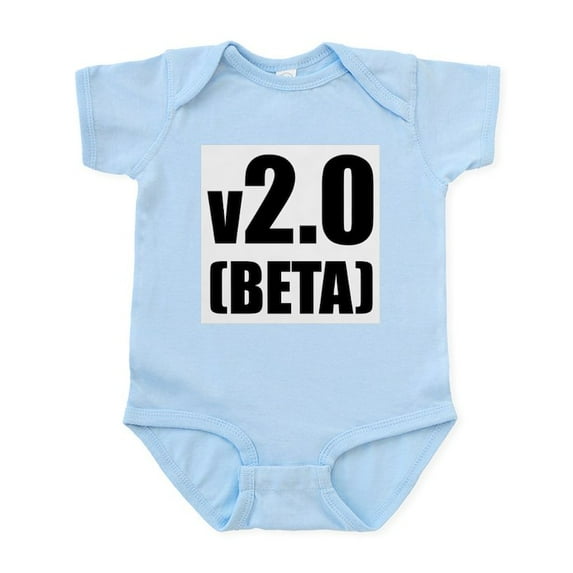 CafePress - V2.0 Beta Infant Creeper - Baby Light Bodysuit, Size Newborn - 24 Months