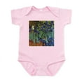 thumbnail image 1 of CafePress - VAN GOGH IRISES Infant Bodysuit - Baby Light Bodysuit, Size Newborn - 24 Months, 1 of 4