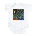thumbnail image 1 of CafePress - VAN GOGH IRISES Infant Bodysuit - Baby Light Bodysuit, Size Newborn - 24 Months, 1 of 4