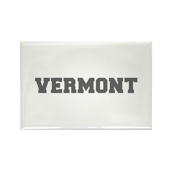 CafePress - VERMONT Fre Gray 600 Magnets - Rectangle Magnet, 2"x3" Refrigerator Magnet