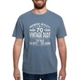 thumbnail image 1 of CafePress - VINTAGE DUDE AGED 70 YEARS T Shirt - Mens Comfort Colors Shirt, 1 of 5