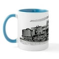 thumbnail image 1 of CafePress - VINTAGE TRAINS Mug - 11 oz Ceramic Mug - Novelty Coffee Tea Cup, 1 of 6