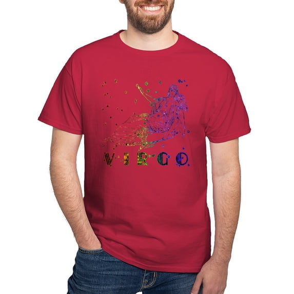 CafePress - VIRGO SKIES Dark T Shirt - Men's Classic Graphic Cotton T-Shirt