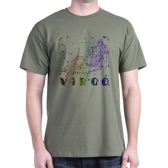 CafePress - VIRGO SKIES Dark T Shirt - Men's Classic Graphic Cotton T-Shirt