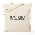 thumbnail image 1 of CafePress - VIRGO Tote Bag - Unisex Canvas Tote Bag, Beige, 1-Piece, 1 of 8