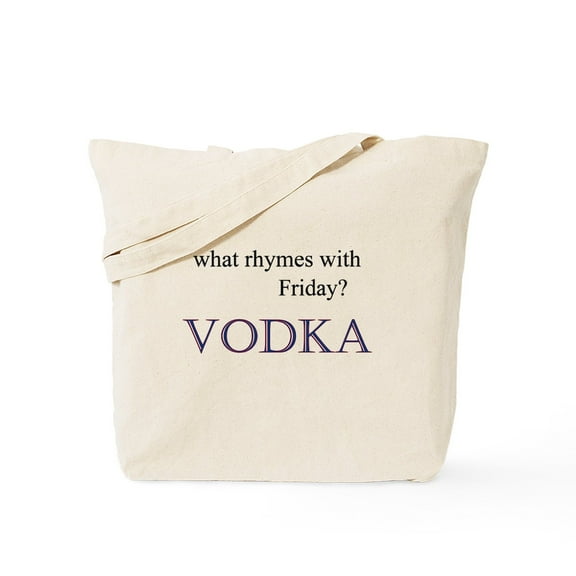 CafePress - VODKA Tote Bag - Unisex Canvas Tote Bag, Beige, 1-Piece