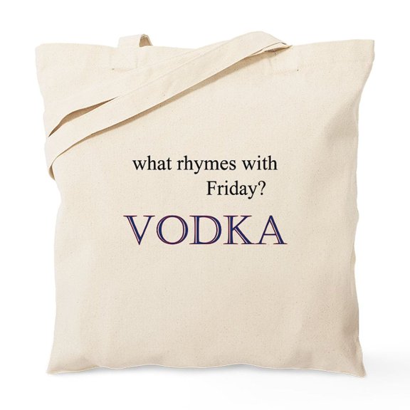 CafePress - VODKA Tote Bag - Unisex Canvas Tote Bag, Beige, 1-Piece