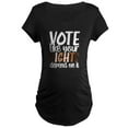 thumbnail image 1 of CafePress - VOTE Like Your Rights Depend On Maternity T Shirt - Maternity Dark T-Shirt, 1 of 3