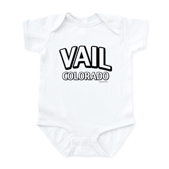 CafePress - Vail Colorado Body Suit - Baby Light Bodysuit, Size Newborn - 24 Months