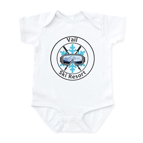 CafePress - Vail Ski Resort Vail Colorado Body Suit - Baby Light Bodysuit, Size Newborn - 24 Months