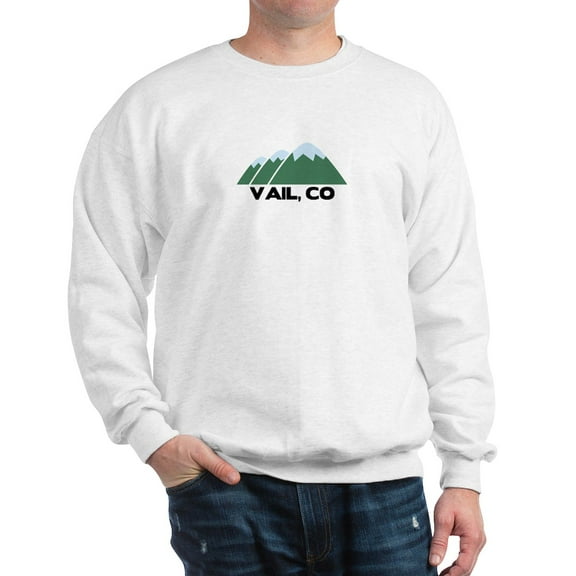 CafePress - Vail Sweatshirt - Crew Neck Sweatshirt
