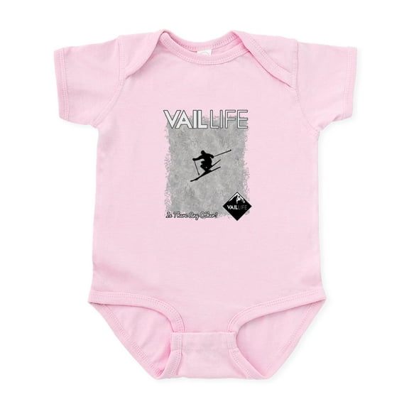 CafePress - Vaillife Epic Series Body Suit - Baby Light Bodysuit, Size Newborn - 24 Months