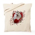 thumbnail image 1 of CafePress - Valentines Key To My Heart Tote Bag - Unisex Canvas Tote Bag, Beige, 1-Piece, 1 of 6