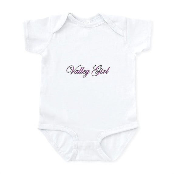 CafePress - Valley Girl Infant Bodysuit - Baby Light Bodysuit, Size Newborn - 24 Months