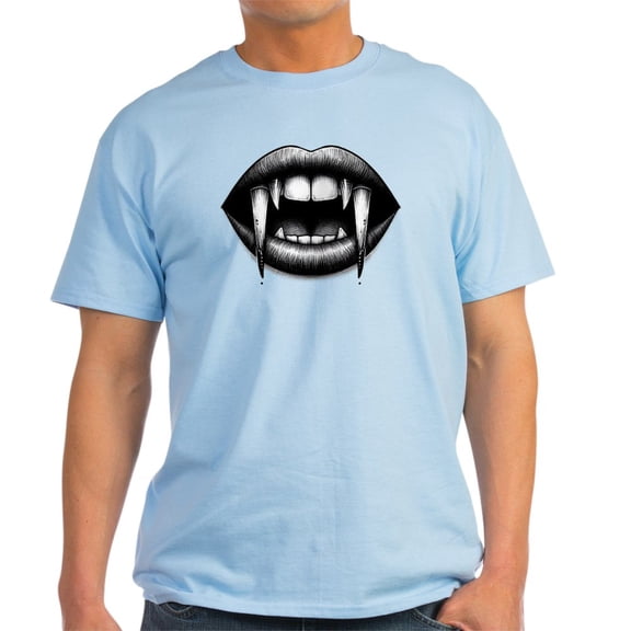 CafePress - Vampire Bite T Shirt - Men's Classic Graphic T-Shirt